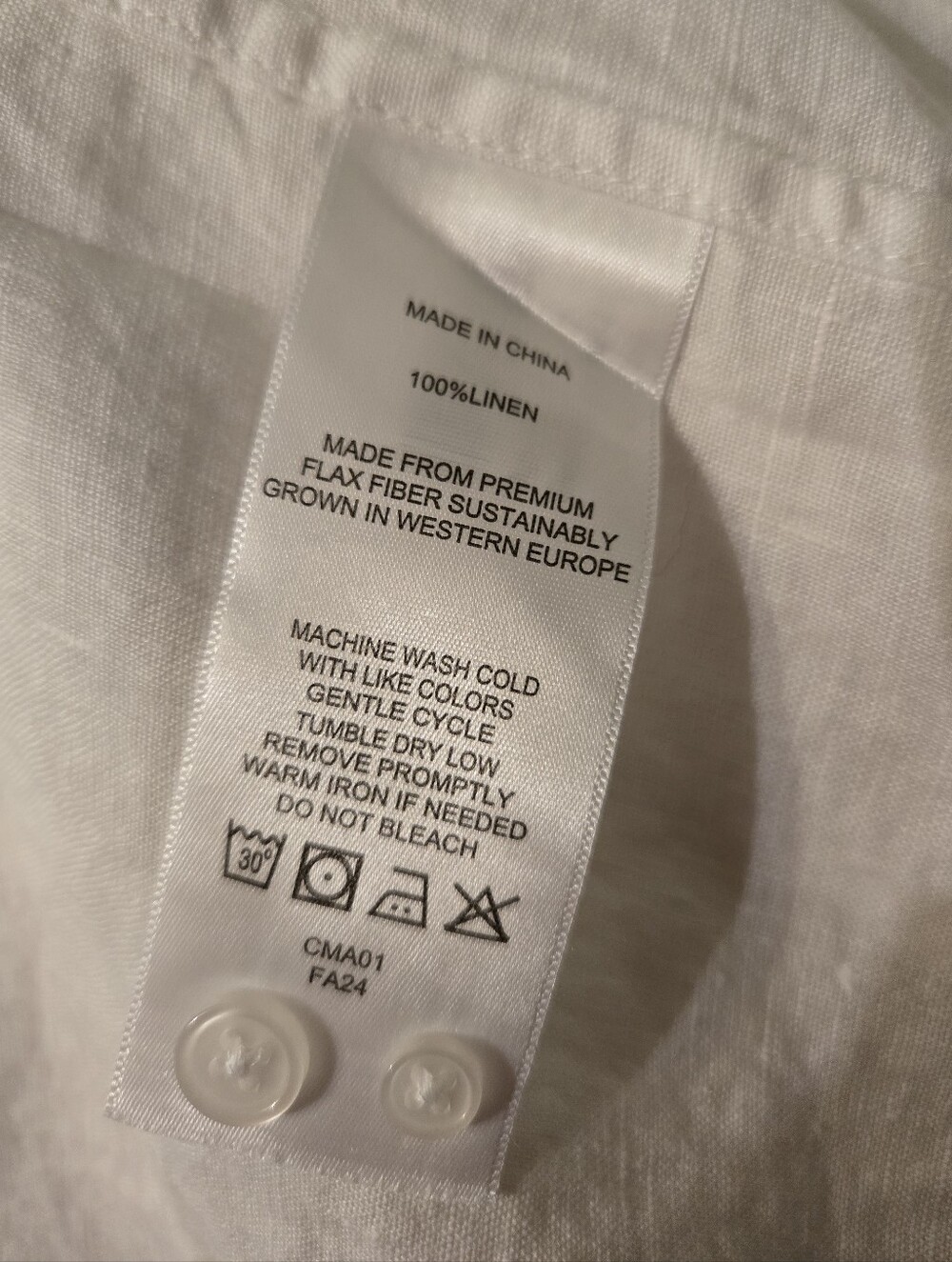 Quince Shirt Size XL - Picture 7 of 9